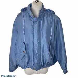 Vintage 80s Kriss Kross Silk Bomber Jacket M